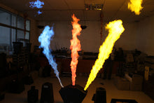 47M. DMX control 3 heads fan shape flame projectors - Kesheng special effect equipment