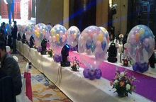 Ground explode flying color balloons - Kesheng special effect equipment