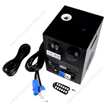 Black Mini Cold Spark Machine Magical Special Effects 650W cold sparkler fountain machine DMX 512 wedding stage machine