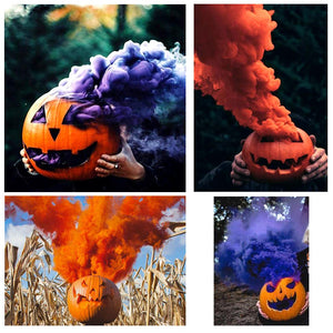 24pcs Colorful Smoke Magic Fun Toy Accessories for Scenic Backgrounds, Photography Studio Props, Smoke Effect Soft Magic Toys for Tricks