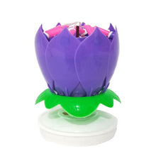 200pcs Music Birthday Cake Candles Fashion Lotus Flower Festival Decorative Candle Lights  Party DIY Cake Decoration Kids Candles
