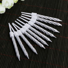 200pcs Music Birthday Cake Candles Fashion Lotus Flower Festival Decorative Candle Lights  Party DIY Cake Decoration Kids Candles