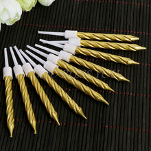 200pcs Music Birthday Cake Candles Fashion Lotus Flower Festival Decorative Candle Lights  Party DIY Cake Decoration Kids Candles