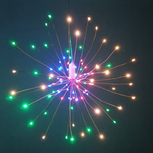 Festival Hanging Starburst String Lights 100-200 Leds DIY  Copper Fairy Garland christmas lights outdoor Twinkle Light