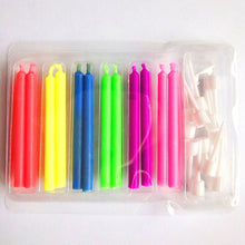 12pcs/Box Multicolour Flame Candles Colorful Wedding Party Birthday Cake Candles Home Decoration Party Supplies