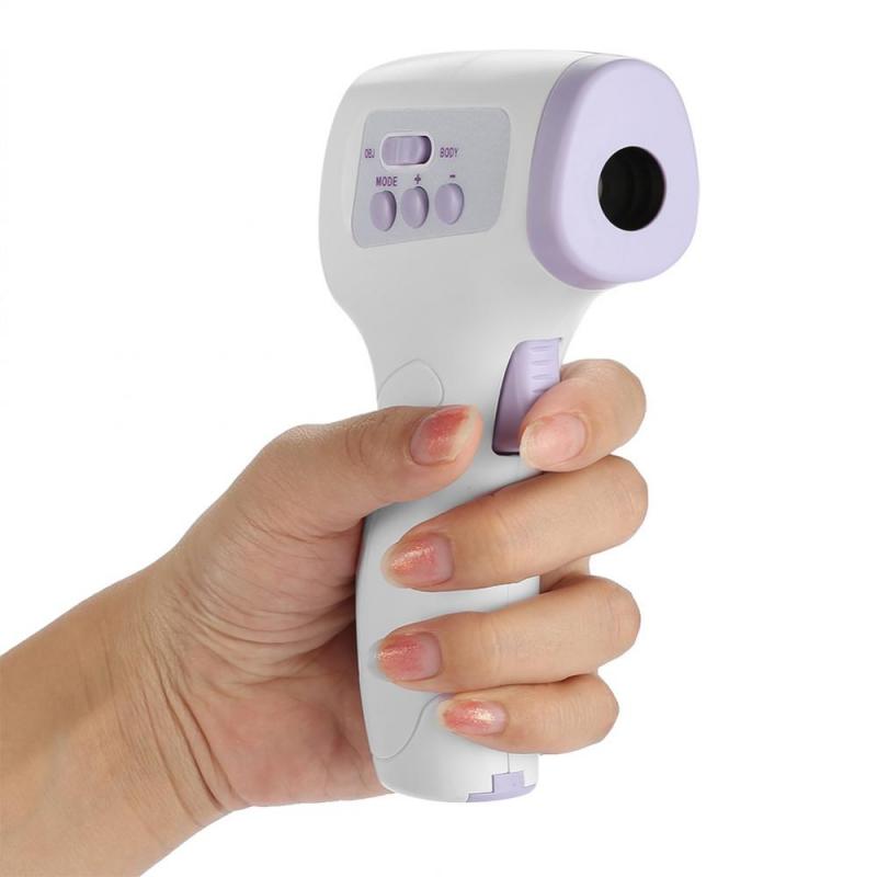 Digital LCD Non-contact IR Infrared Thermometer Forehead Body