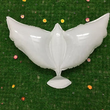 1pcs Flying White Dove Balloons Wedding Globos Balao Dove Balloons Peace Bird Ball Pigeons Peace Dove Foil Balloons - Kesheng special effect equipment