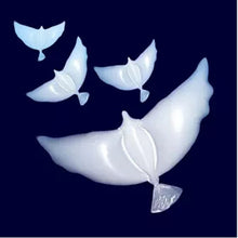 1pcs Flying White Dove Balloons Wedding Globos Balao Dove Balloons Peace Bird Ball Pigeons Peace Dove Foil Balloons - Kesheng special effect equipment