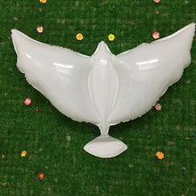 1pcs Flying White Dove Balloons Wedding Globos Balao Dove Balloons Peace Bird Ball Pigeons Peace Dove Foil Balloons - Kesheng special effect equipment