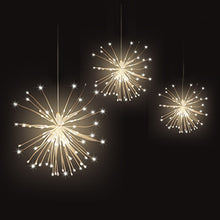 Festival Hanging Starburst String Lights 100-200 Leds DIY  Copper Fairy Garland christmas lights outdoor Twinkle Light