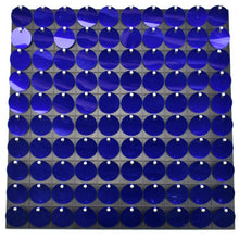 Iridescent Blue Shimmer Sequin Wall Decorative Panel Square Wind Activate Sparkle Wedding Event Festival Backdrop Decoration Bar