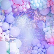 Iridescent Rainbow Shimmer Sequin Wall Panel Wedding Backdrop Party Background Photo Booth Glam Birthday Supplier Clear Grid SFX