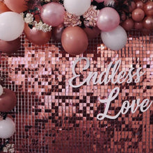Iridescent Rainbow Shimmer Sequin Wall Panel Wedding Backdrop Party Background Photo Booth Glam Birthday Supplier Clear Grid SFX