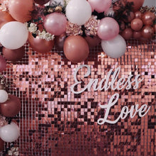 Iridescent Rainbow Shimmer Sequin Wall Panel Wedding Backdrop Party Background Photo Booth Glam Birthday Supplier Clear Grid SFX