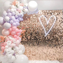 Iridescent Rainbow Shimmer Sequin Wall Panel Wedding Backdrop Party Background Photo Booth Glam Birthday Supplier Clear Grid SFX