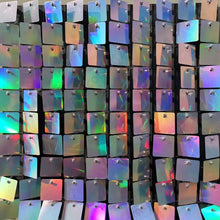 5000pc Shimmer Sequin For Air Activated Panel Wedding Backdrop Background Live Decoration Shimmering Turquoise Mirror Party Wall