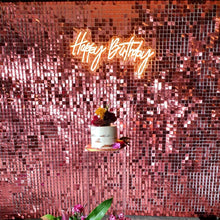 5000pc Shimmer Sequin For Air Activated Panel Wedding Backdrop Background Live Decoration Shimmering Turquoise Mirror Party Wall