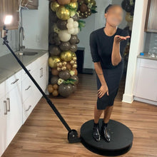 360 Photobooth Machine Revospin Slow Motion Rotating Portable Selfie Platform Spin Photo Booth Stand Automatic Spinning Video FX