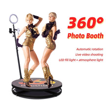 360 Photo Booth Wireless Automatic Rotating Selfie Wedding Photobooth Intelligent Operation Slow Motion Machine Video Camera SFX