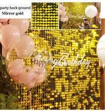 6450pcs Shimmer Sequin for Sequin Panel  Wall Decoration Decorative Wedding 3d Backdrop Shimer Square Round Party Photo Shiny