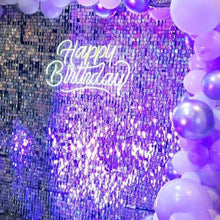 2000pc Sequin Shimmer Wall Backdrop 3d Panel Stick Glitter Foil 4d Air Party Sequine Back Drop Bling Color Out Door Stunning SFX
