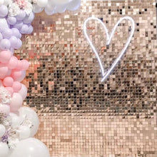2000pc Sequin Shimmer Wall Backdrop 3d Panel Stick Glitter Foil 4d Air Party Sequine Back Drop Bling Color Out Door Stunning SFX