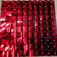 2000pc Sequin Shimmer Wall Backdrop 3d Panel Stick Glitter Foil 4d Air Party Sequine Back Drop Bling Color Out Door Stunning SFX