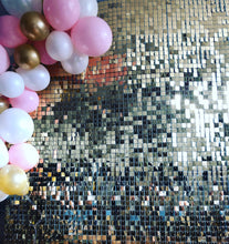 Shimmer Decoration Decorative 2022 Wedding Black Shimmeri Silver Clear 3d Gold Ahimmer Backdrop Shimer Square Sequin Wall Panel