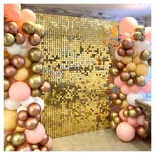 Shimmer Decoration Decorative 2022 Wedding Black Shimmeri Silver Clear 3d Gold Ahimmer Backdrop Shimer Square Sequin Wall Panel