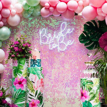 2000pc Sequin Shimmer Wall Backdrop 3d Panel Stick Glitter Foil 4d Air Party Sequine Back Drop Bling Color Out Door Stunning SFX