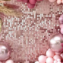 Shimmer Decoration Decorative 2022 Wedding Black Shimmeri Silver Clear 3d Gold Ahimmer Backdrop Shimer Square Sequin Wall Panel