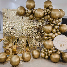 Birthday Party Supplies Air Active Moving Light Gold Decoration Background Decorative Wedding Sequin Wall Panel Shimmer Backdrop