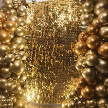 Birthday Party Supplies Air Active Moving Light Gold Decoration Background Decorative Wedding Sequin Wall Panel Shimmer Backdrop