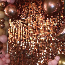 Birthday Party Supplies Air Active Moving Light Gold Decoration Background Decorative Wedding Sequin Wall Panel Shimmer Backdrop