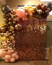 Birthday Party Supplies Air Active Moving Light Gold Decoration Background Decorative Wedding Sequin Wall Panel Shimmer Backdrop