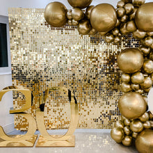Birthday Party Supplies Air Active Moving Light Gold Decoration Background Decorative Wedding Sequin Wall Panel Shimmer Backdrop