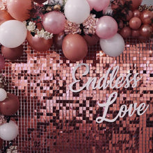 Birthday Party Supplies Air Active Moving Light Gold Decoration Background Decorative Wedding Sequin Wall Panel Shimmer Backdrop