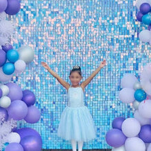 Birthday Party Supplies Air Active Moving Light Gold Decoration Background Decorative Wedding Sequin Wall Panel Shimmer Backdrop