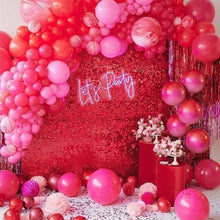 Birthday Party Supplies Air Active Moving Light Gold Decoration Background Decorative Wedding Sequin Wall Panel Shimmer Backdrop