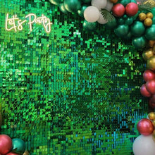 Birthday Party Supplies Air Active Moving Light Gold Decoration Background Decorative Wedding Sequin Wall Panel Shimmer Backdrop