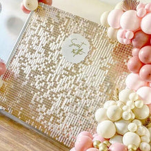 Birthday Party Supplies Air Active Moving Light Gold Decoration Background Decorative Wedding Sequin Wall Panel Shimmer Backdrop