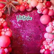 2500pc Shimmer Sequin Party Backdrop Curtain Metallic Foil Fringe Birthday Wedding Wall Decoration Photo Zone Booth Glitter Gold