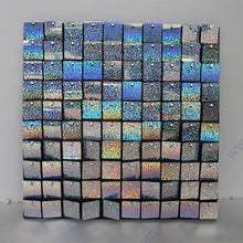 2500pc Shimmer Sequin Party Backdrop Curtain Metallic Foil Fringe Birthday Wedding Wall Decoration Photo Zone Booth Glitter Gold