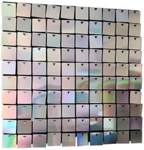 Shimmer Sequin Wall Panel Backdrop Blue Pink Onion Pick Event Party Birthday Show Square Gliter Decorative Decoration Irisdecent