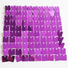 Shimmer Sequin Wall Panel Backdrop Blue Pink Onion Pick Event Party Birthday Show Square Gliter Decorative Decoration Irisdecent
