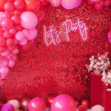 Shimmer Sequin Wall Panel Backdrop Blue Pink Onion Pick Event Party Birthday Show Square Gliter Decorative Decoration Irisdecent