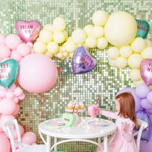 Shimmer Sequin Wall Panel Backdrop Blue Pink Onion Pick Event Party Birthday Show Square Gliter Decorative Decoration Irisdecent