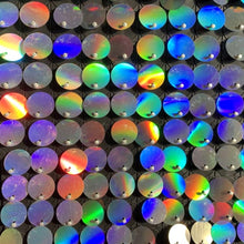 Shimmer Sequin Wall Panel Backdrop Blue Pink Onion Pick Event Party Birthday Show Square Gliter Decorative Decoration Irisdecent