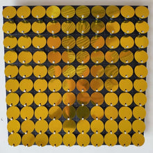 Light Gold Shimmer Sequin Wall Panel Sparkle  Metallic Active Spangle Art Decor Backdrops Photo Party Event Marketing Venue show