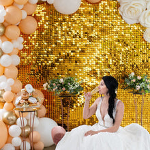 Gold Rain Curtain Party Background Birthday Party Decor Shimmer Wall Backdrop Wedding Decorations Foil Sequin Wall Background